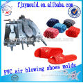 PVC air blowing lady summer shoes mould